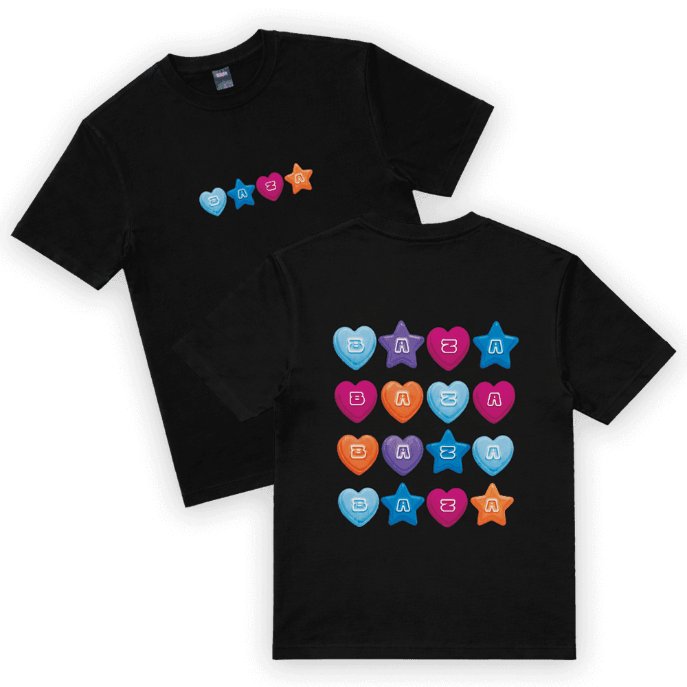 T-shirt BAZA z autografami